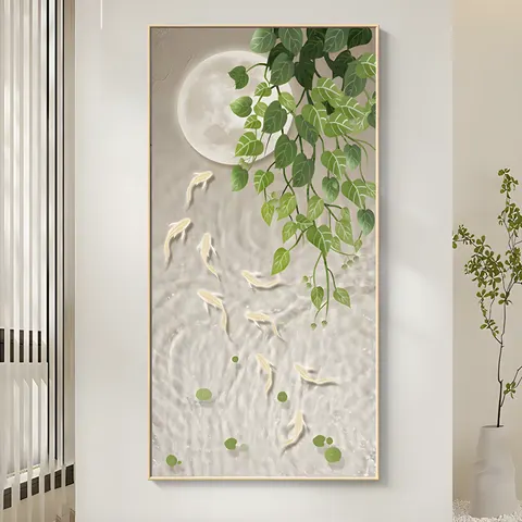 抽象 单幅 装饰画 北欧风 玄关背景墙挂画