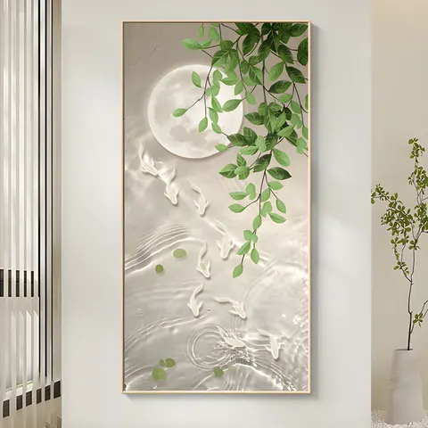 抽象 单幅 装饰画 北欧风 玄关背景墙挂画