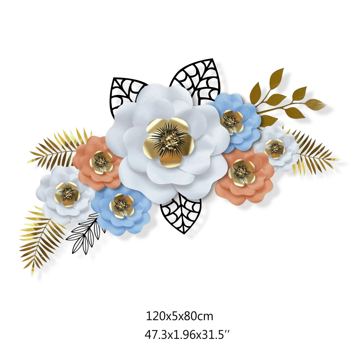 繁花 单幅 装饰画 北欧风 客厅背景墙挂画