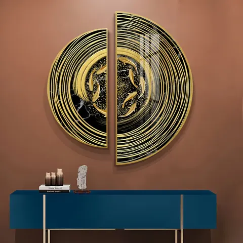 抽象 单幅 装饰画 现代简约 玄关背景墙挂画 晶瓷画