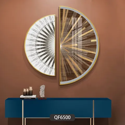 抽象 单幅 装饰画 现代简约 玄关背景墙挂画 晶瓷画