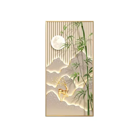 抽象 单幅 装饰画 轻奢风 玄关背景墙挂画