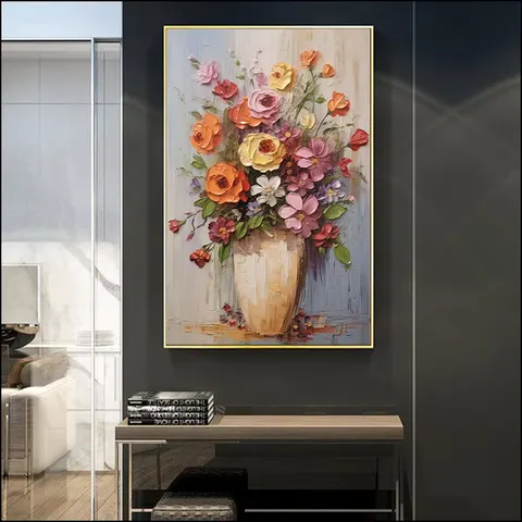 抽象 单幅 装饰画 现代简约 玄关背景墙挂画