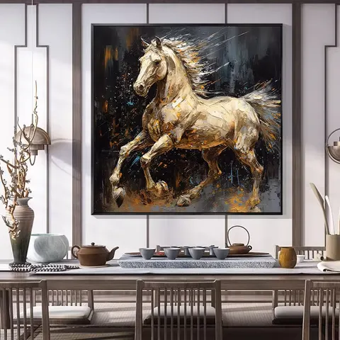 抽象 单幅 装饰画 现代简约 玄关背景墙挂画 手绘油画