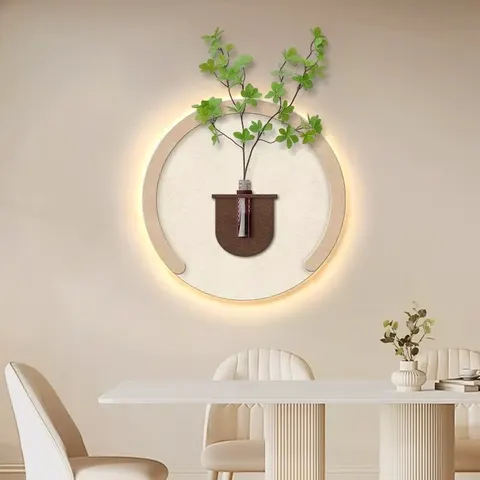 繁花 单幅 装饰画 现代简约 餐厅背景墙挂画 砂岩浮雕