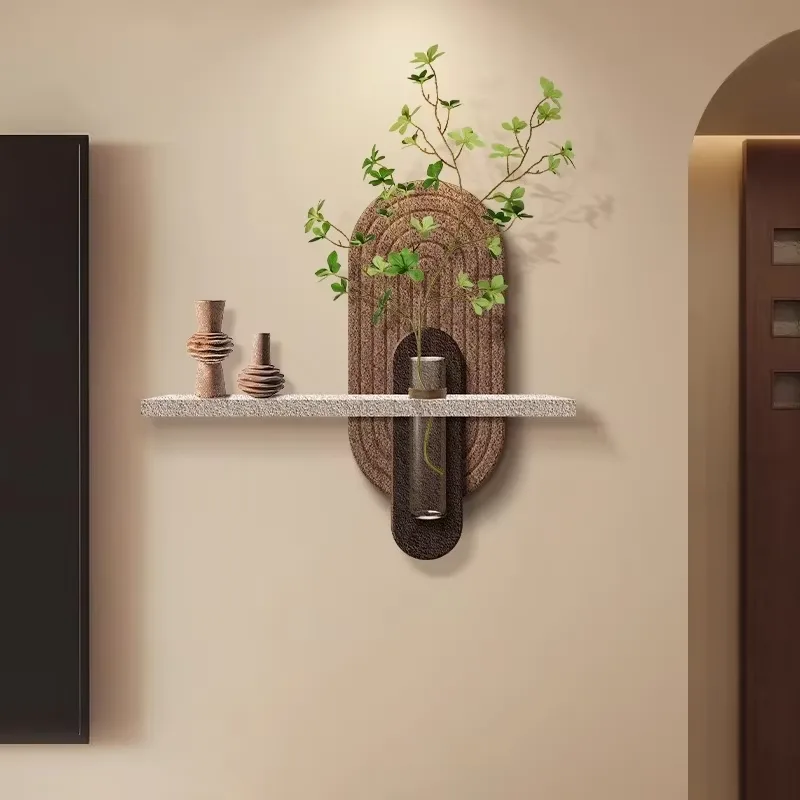 植物 单幅 装饰画 现代简约 餐厅背景墙挂画 砂岩浮雕
