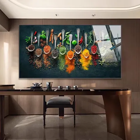 海浪 单幅 装饰画 现代简约 餐厅背景墙挂画