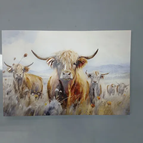 抽象 单幅 装饰画 原木风 客厅背景墙挂画 手绘油画