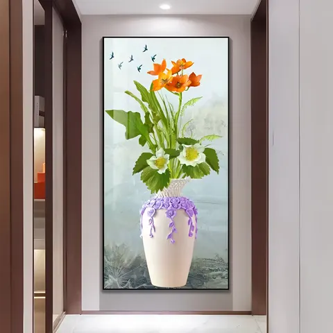 抽象 单幅 装饰画 现代简约 客厅背景墙挂画 LED带灯画