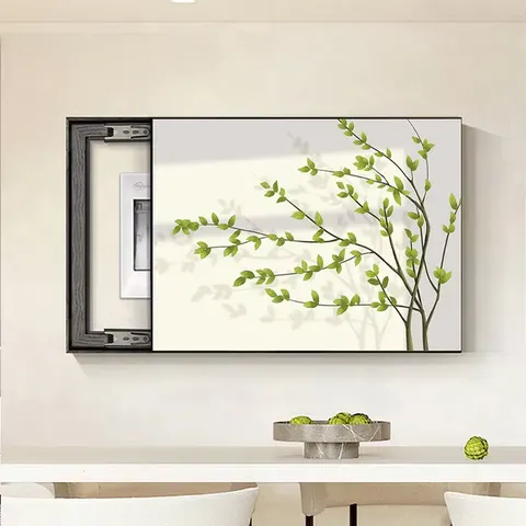 植物 单幅 装饰画 现代简约 餐厅背景墙挂画
