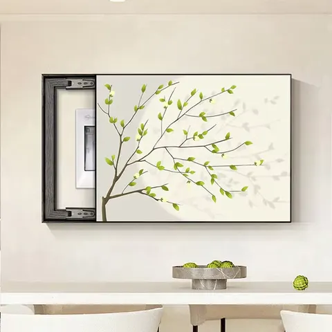 植物 单幅 装饰画 现代简约 餐厅背景墙挂画