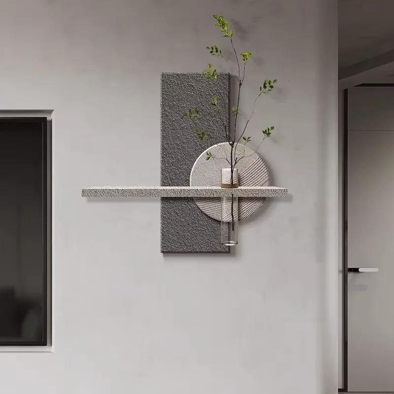植物 单幅 装饰画 现代简约 客厅背景墙挂画 砂岩浮雕