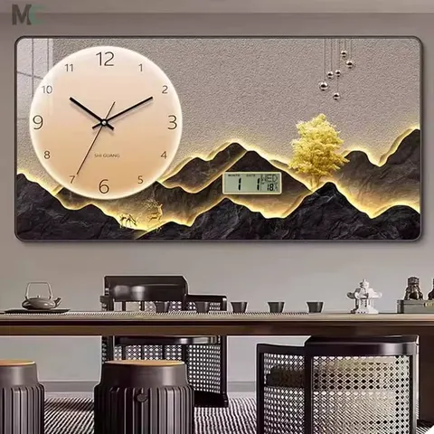 山水 单幅 装饰画 新中式 餐厅背景墙挂画