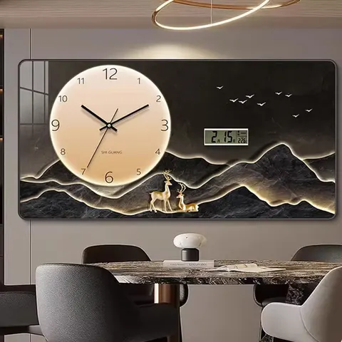 山水 单幅 装饰画 新中式 餐厅背景墙挂画