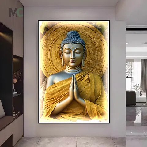 人物 单幅 装饰画 轻奢风 客厅背景墙挂画 LED带灯画