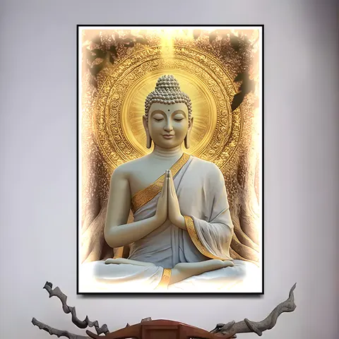 人物 单幅 装饰画 轻奢风 客厅背景墙挂画 LED带灯画