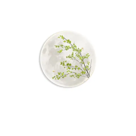 植物 单幅 装饰画 现代简约 客厅背景墙挂画 LED带灯画