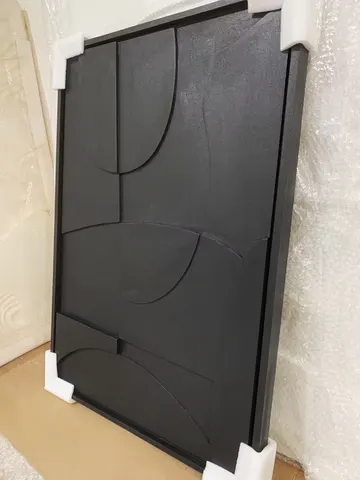 抽象 单幅 装饰画 现代简约 客厅背景墙挂画 砂岩浮雕