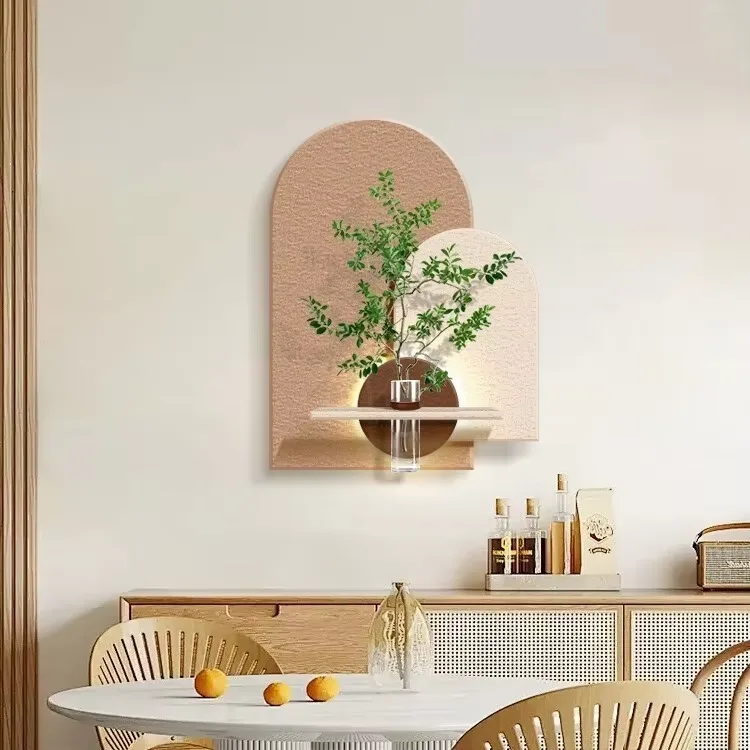 植物 单幅 装饰画 现代简约 餐厅背景墙挂画 砂岩浮雕