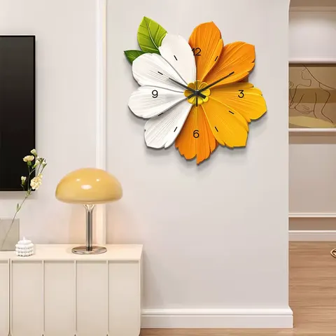 挂钟组合 单幅 装饰画 现代简约 客厅背景墙挂画 精雕画