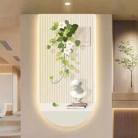 抽象 单幅 装饰画 现代简约 客厅背景墙挂画 LED带灯画