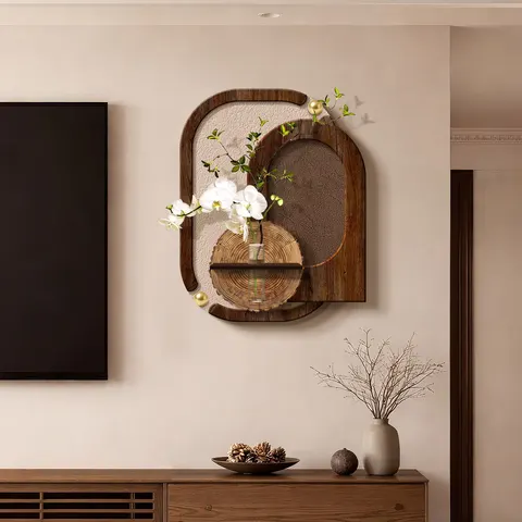 植物 单幅 装饰画 复古怀旧 餐厅背景墙挂画