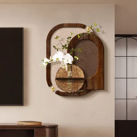 植物 单幅 装饰画 复古怀旧 餐厅背景墙挂画