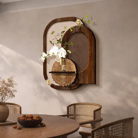 植物 单幅 装饰画 复古怀旧 餐厅背景墙挂画