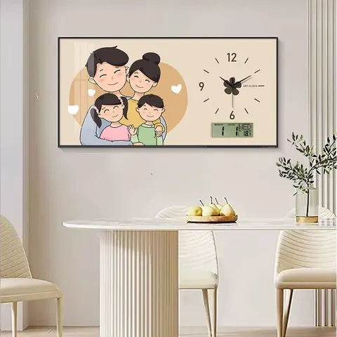 抽象 单幅 装饰画 现代简约 餐厅背景墙挂画 晶瓷画