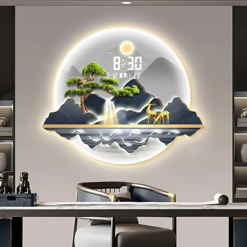 锦鲤 单幅 装饰画 现代简约 客厅背景墙挂画