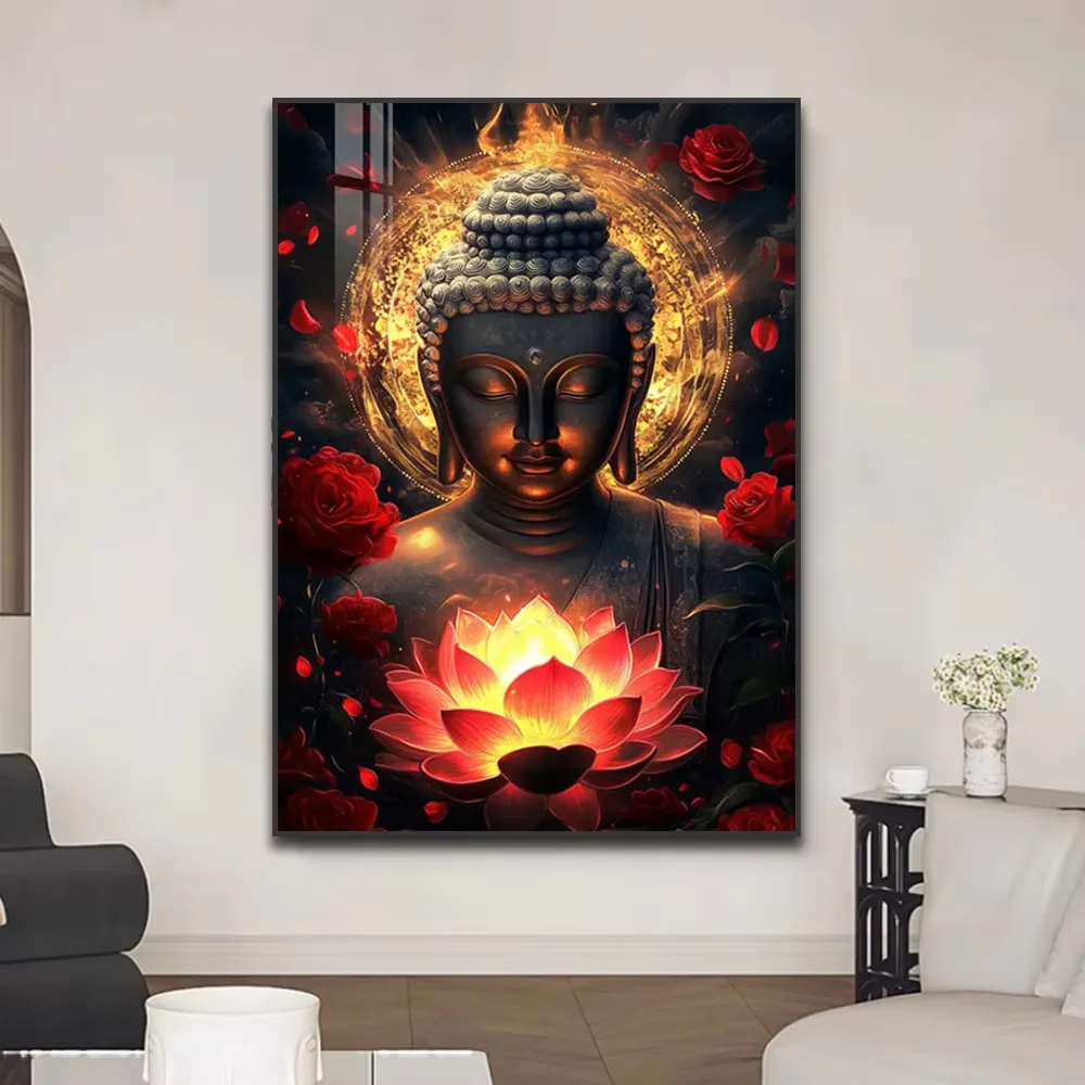 抽象 单幅 装饰画 现代简约 客厅背景墙挂画 晶瓷画