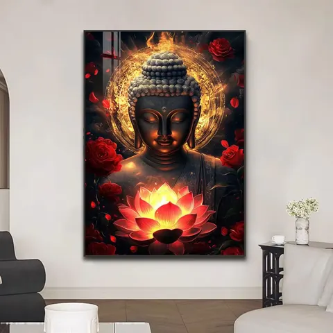 抽象 单幅 装饰画 现代简约 客厅背景墙挂画 晶瓷画