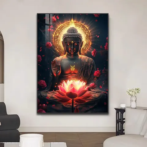 抽象 单幅 装饰画 现代简约 客厅背景墙挂画 晶瓷画